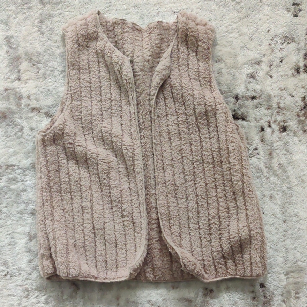 SHEIN Textured Beige Vest